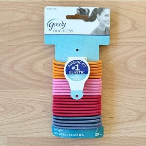 GOODY COLORFUL HAIR ELASTIC BANDS SET (Incomplete)